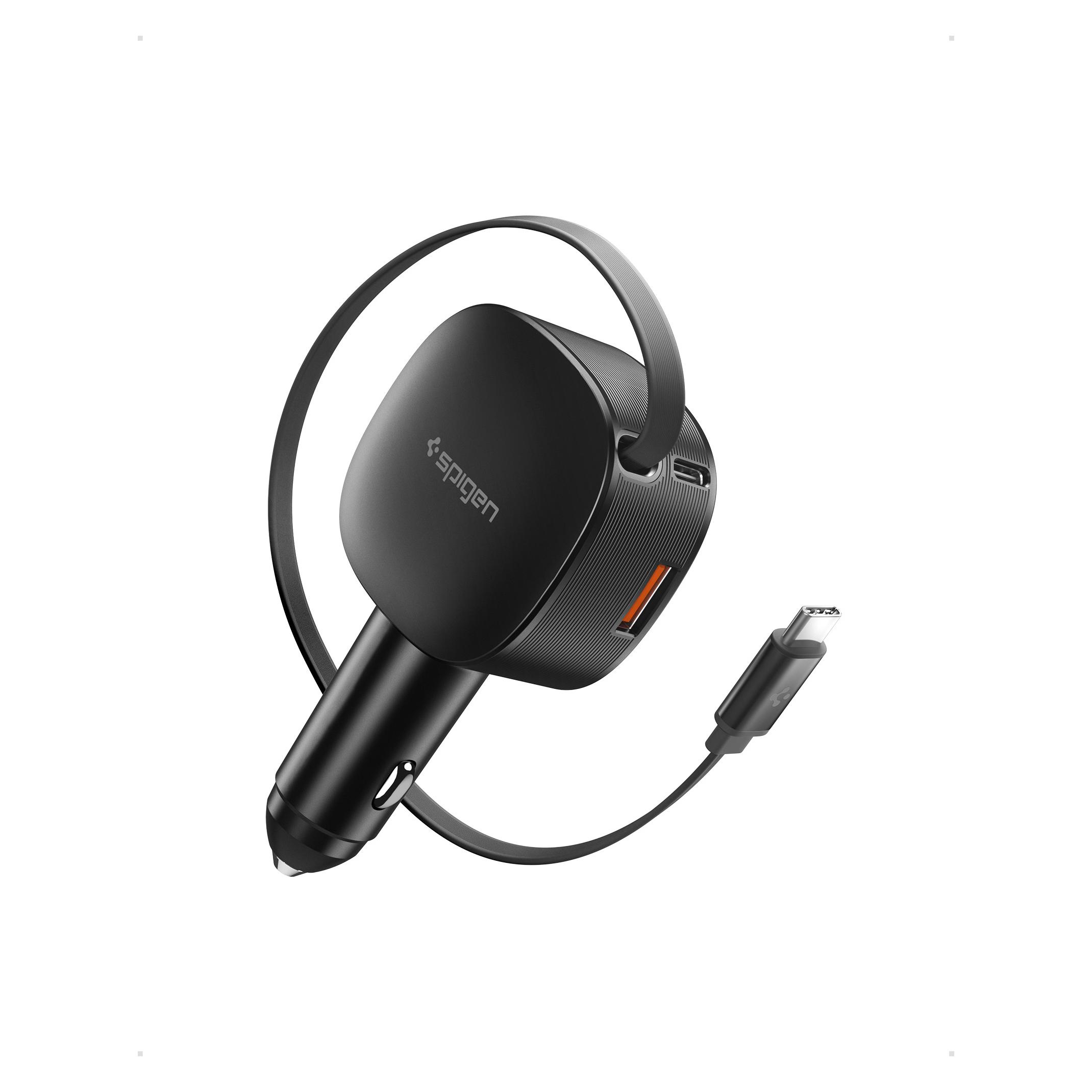 Spigen Andere Waren EV603BT 60W Autoladegerät - Schwarz (8800283316476-ACP10515)