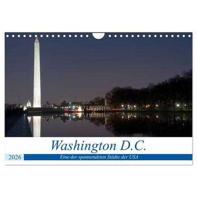Washington D.C. (Wandkalender 2026 DIN A4 quer), CALVENDO Monatskalender
