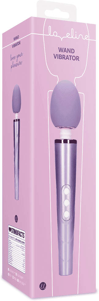 Loveline Wand Vibrator - Purpleberry
