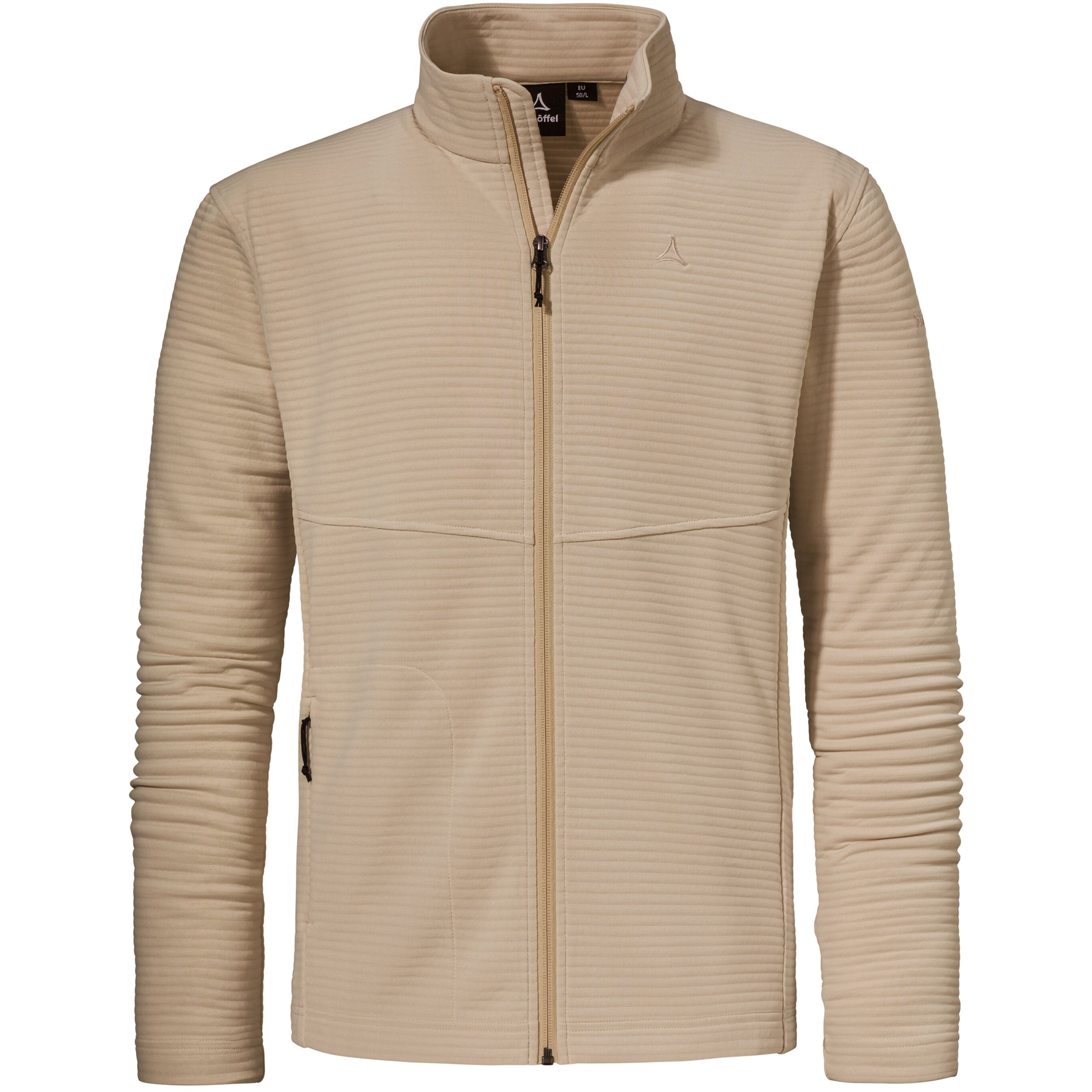 Schöffel Style Smue Circ Herren Fleecejacke beige Größe L Camping Schnell trocknend