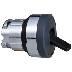 Schneider Electric ZB4BD48 Kippschalter, Frontelement, Harmony XB4, Metall, 22mm, schwarz, 2 Stellungen, tastend