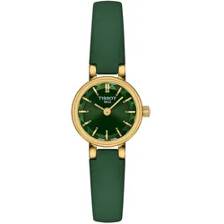 Tissot T140.009.36.091.00 Damen-Armbanduhr Lovely Round XS Grün