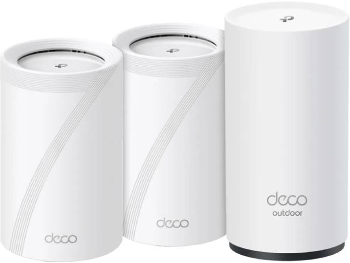 TP-Link Deco BE65 WiFi 7 Mesh 2-pack + Deco BE25 Outdoor