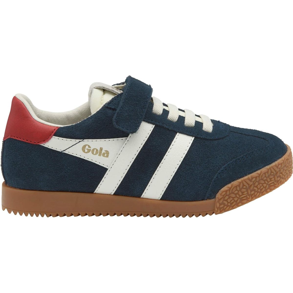 Gola Elan Strap Sneaker Kids navy/off white/red (EW) 35 CKA085-EW-35-navyoffwhitered