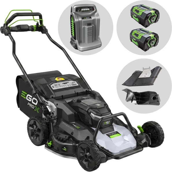 EGO LMX 7600 SP - Tagliaerba semovente a batteria - 2x 56V/7.5Ah - Taglio 76 cm