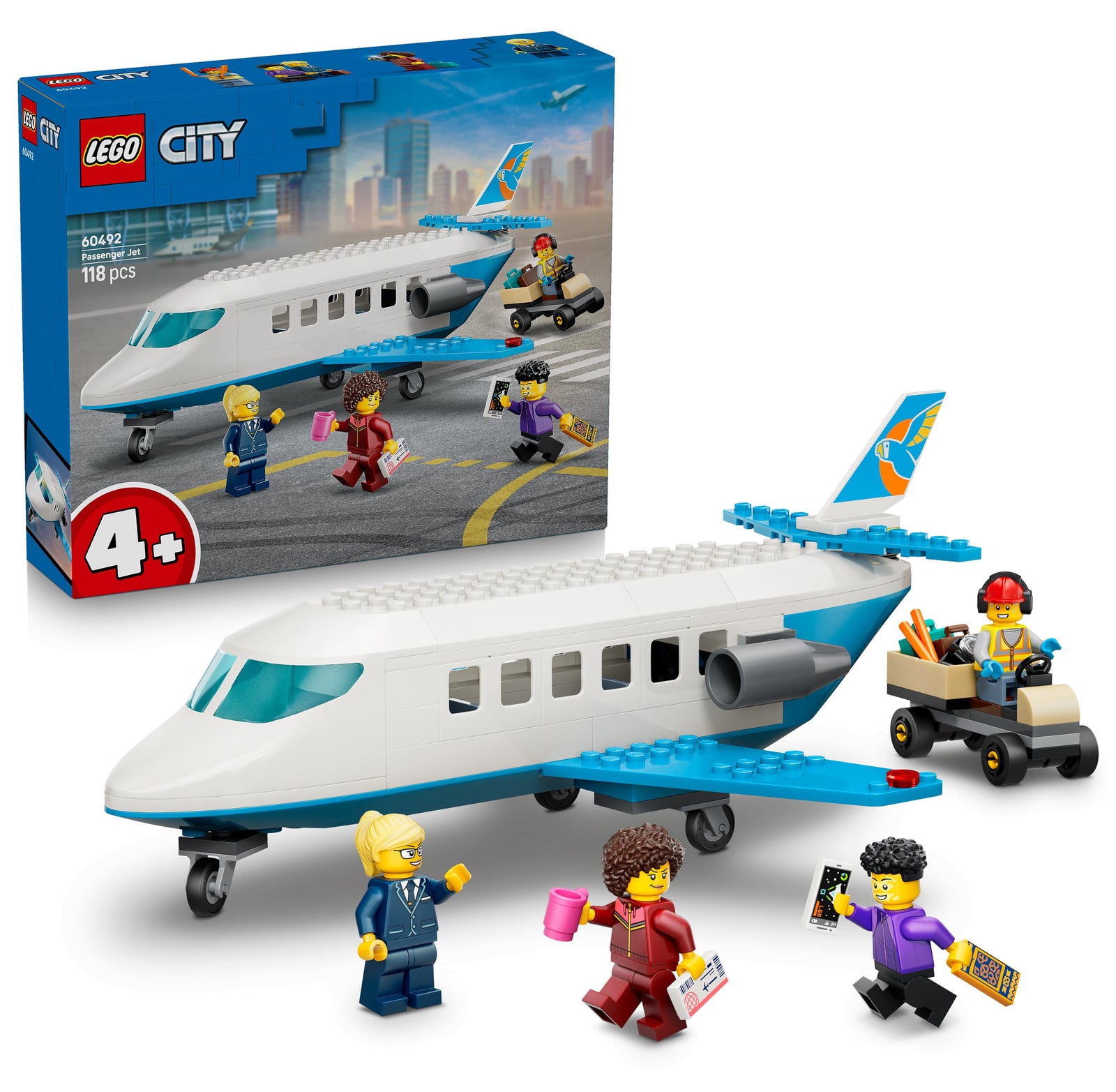 LEGO City 60492 Passagiersvliegtuig