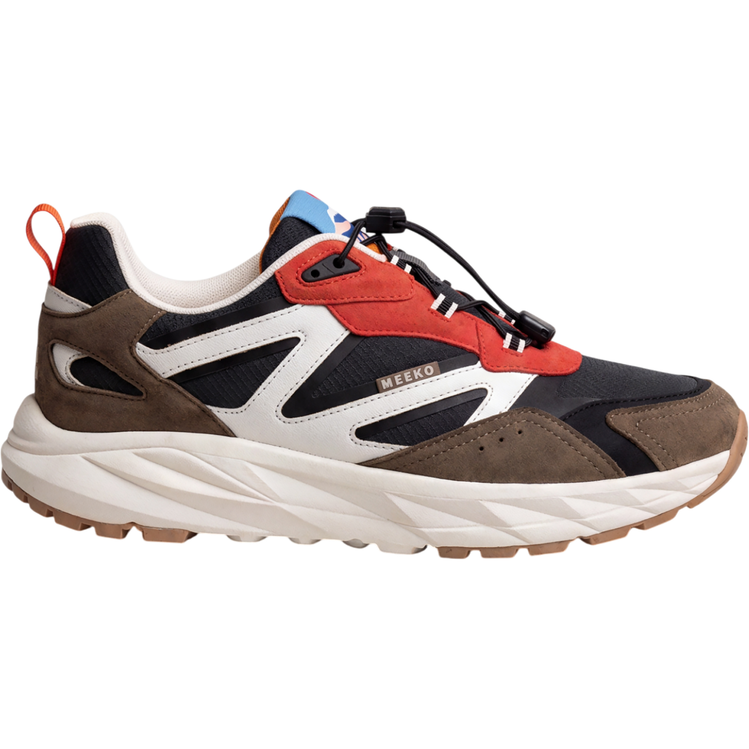 Meeko Honu Freizeitschuhe silber Größe 44 Lifestyle Wasserdicht