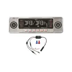 Dietz RETRO300DAB-BT-SPL 1-DIN Dietz Retro Radio DAB+, BT, MP3, USB, RDS, sil...