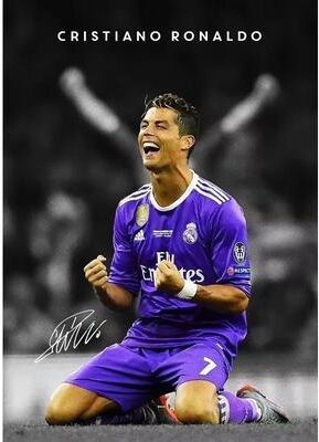 Inspired Finds Modern Soccer Player Canvas Wall Art Soccer Wall Art Portrait Poster For Bedroom & Living Room Decor pedri Young Star Portrait 11.81x15.75in Unframed