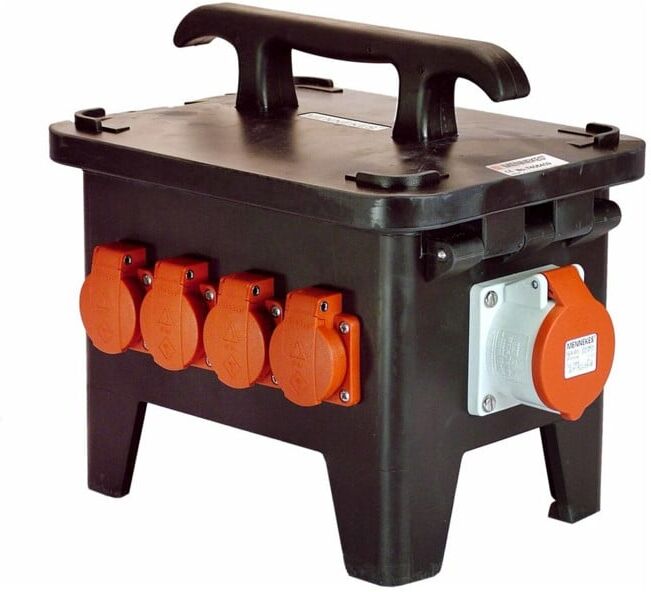 as-Schwabe Distributeur d'énergie de chantier M1 400V en caoutchouc plein ; as - Schwabe (4011160605505)