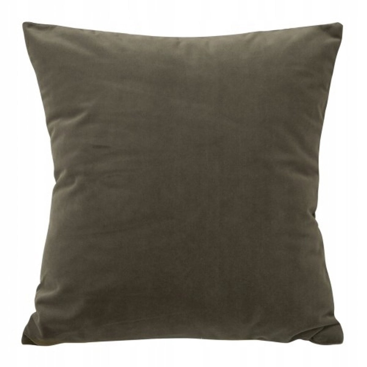 Eurofirany Decoratieve Kussenhoes KRISTI Bruin Velours 45 x 45 cm