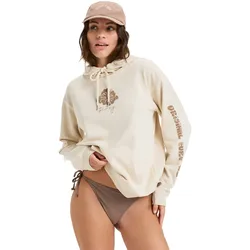 Roxy Kapuzenpullover Surf Stoked Hoody Parchment - M - M