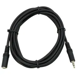 Klinke-Verlängerung Kabel KV-60, 3,5mm, 6m Omnitronic 30210062
