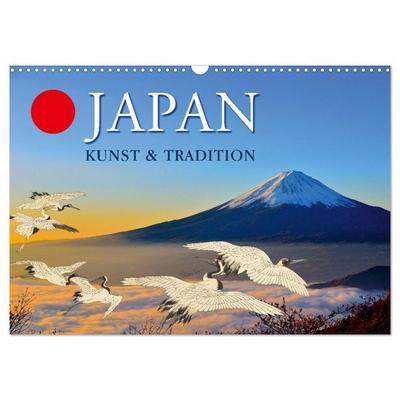 JAPAN Kunst & Tradition (Wandkalender 2027 DIN A3 quer), CALVENDO Monatskalender