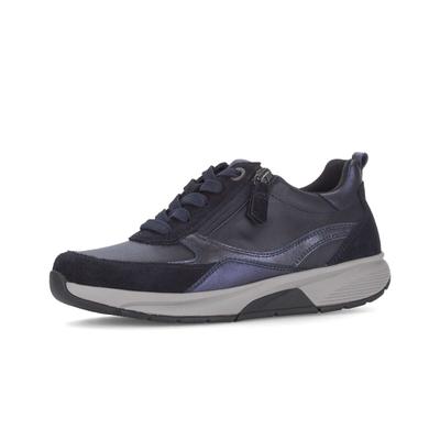 Sneaker GABOR "Sneaker low", Damen, Gr. 40, blau, Schuhe Sneaker