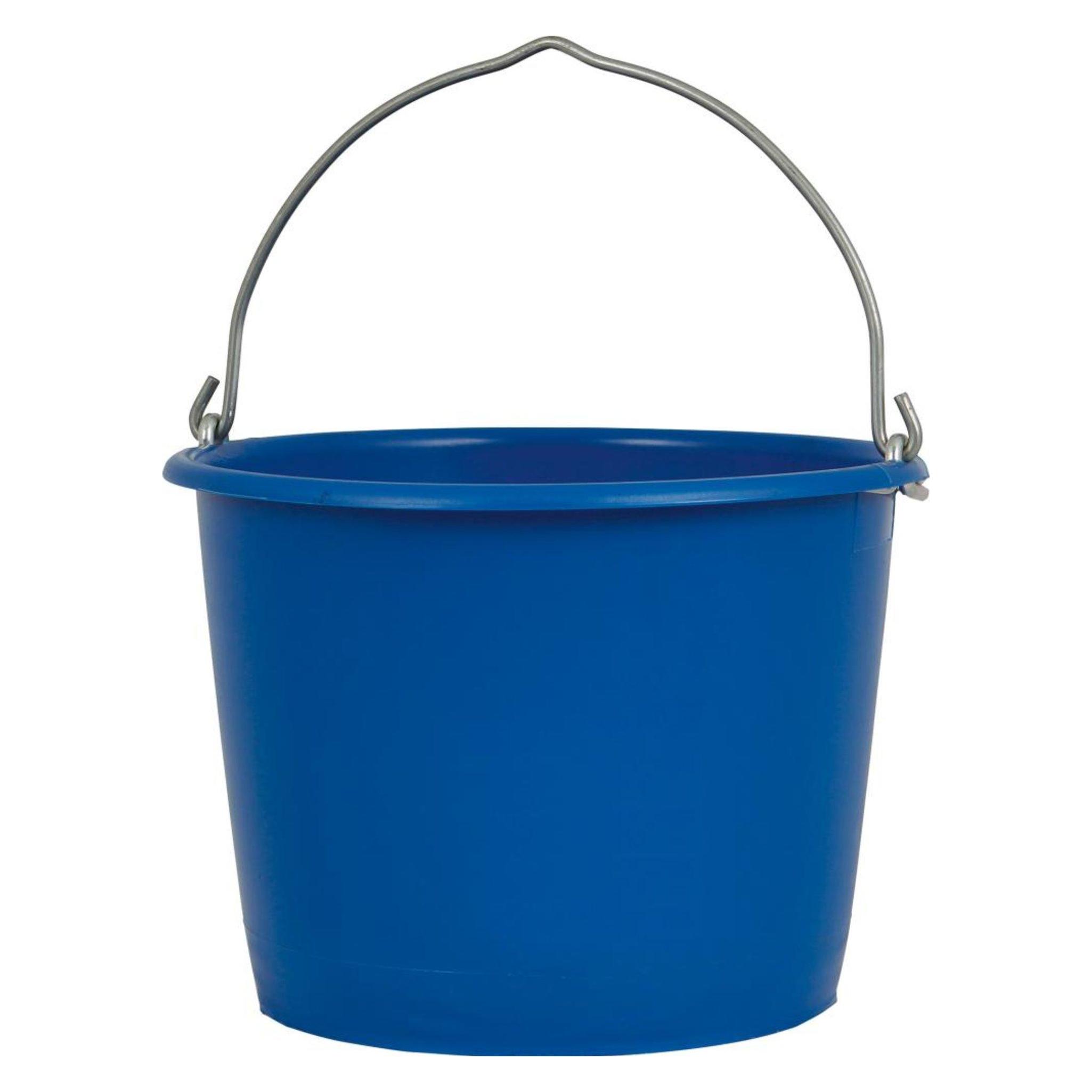HP Autozubehör Baueimer 12 l schwer blau Polyethylen (12 l) (1101203)
