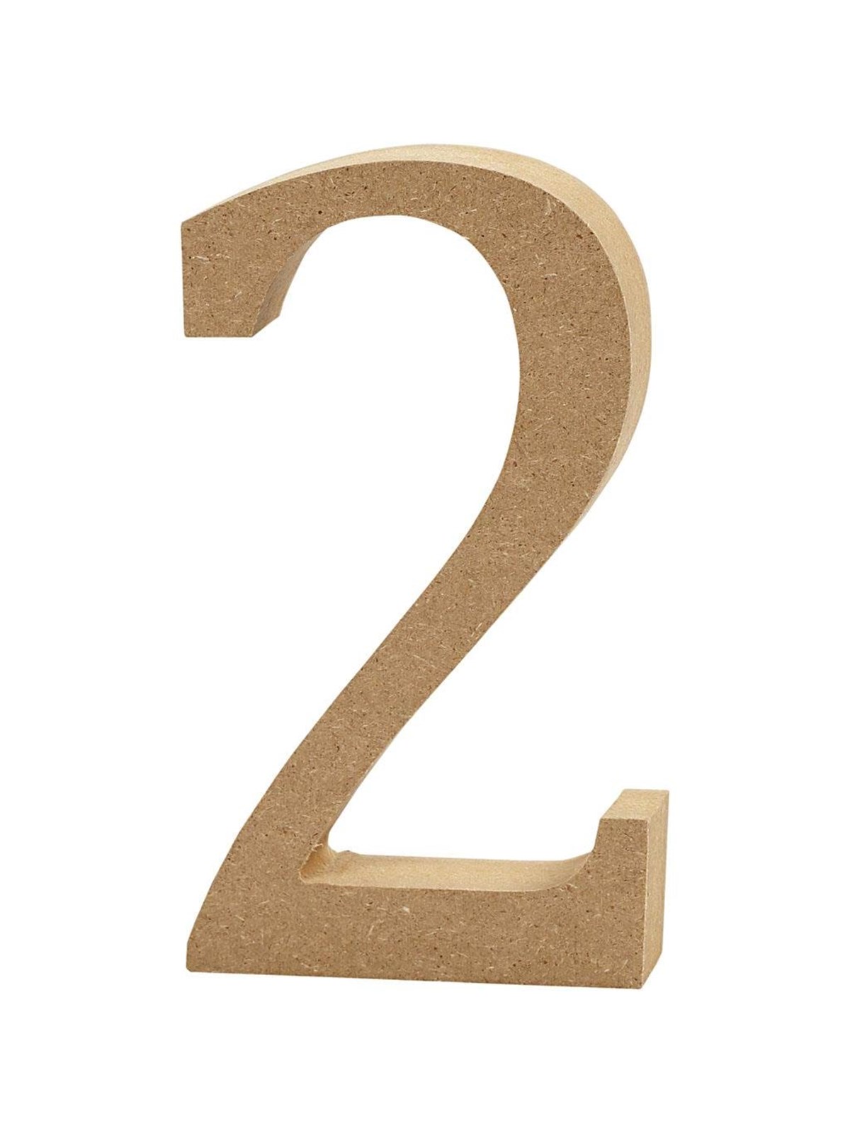 Creativ Company - Number 2 MDF 8cm 1 pcs.