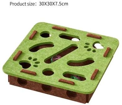 Uplifted Finds Felt Maze Puzzle & Scratching Box green square 1