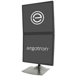 Ergotron DS100 Monitor-Tischhalterung 2 Display(s) 25,4 cm (10) - 68,6 cm (27) Schwarz Neigbar, Schwenkbar, Stand 33-091-200