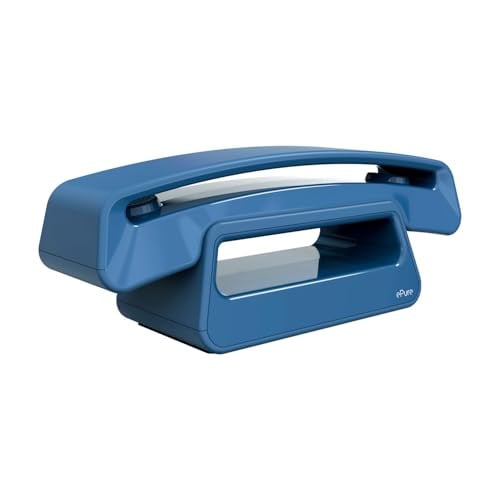 Alcatel ePure Iconic draadloze DECT-telefoon met groot display en handsfree functie - Blauw