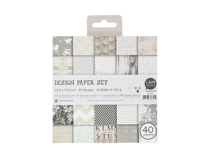 Design Papier Set Hochzeit