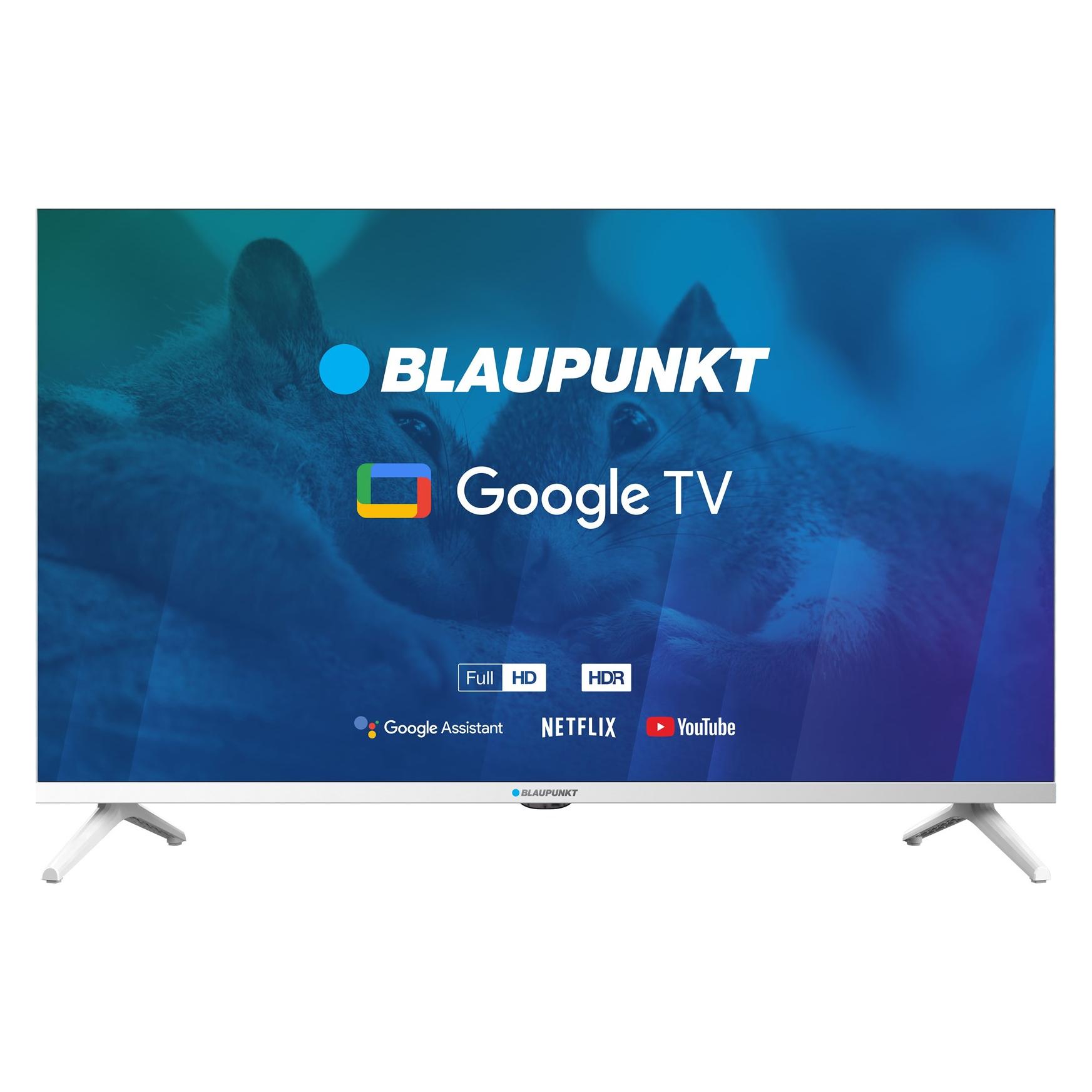 Blaupunkt TV 32 32FBG5010S Full HD DLED GoogleTV Dolby Digital Plus WiFi 2 4-5GHz BT weiss (32", LED, Full HD) (8594213440187)