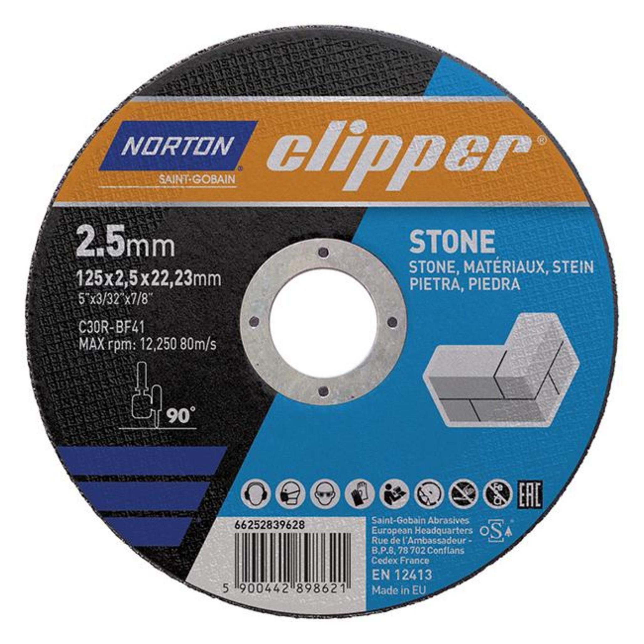 Magni Norton Trennscheibe Stein C30R-125x2.5x22.23mm (5900442898621)