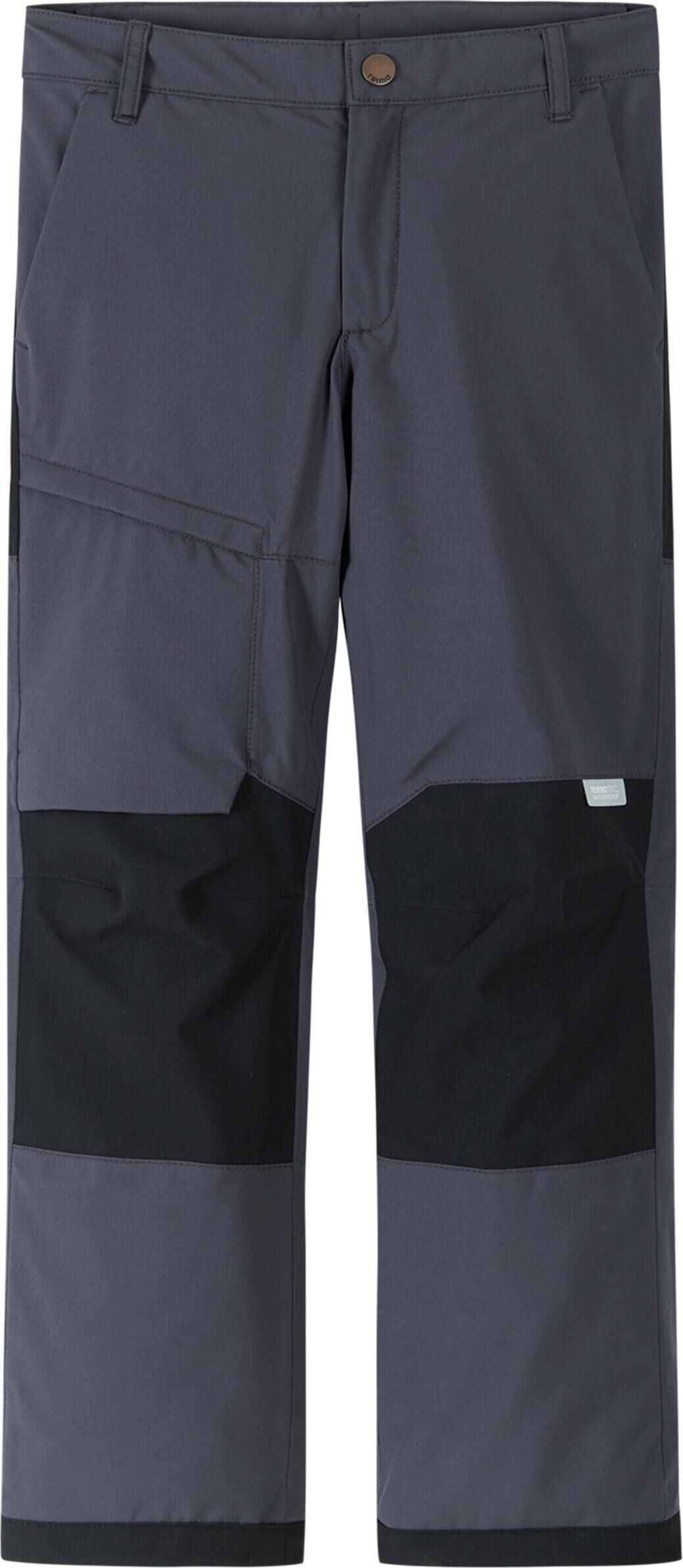 Reima Juniors' Waterproof Outdoor Pants Sampu Soft Black 128
