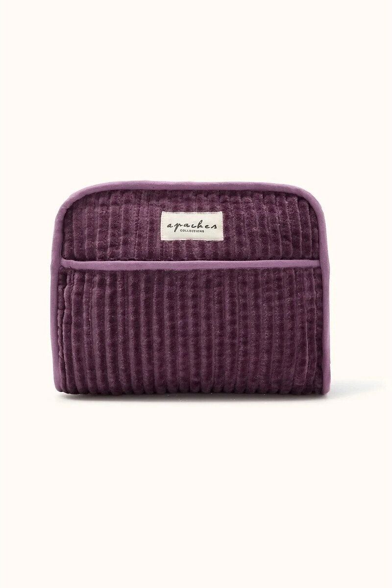 APACHES COLLECTIONS Trousse de toilette en velours, RAHANA