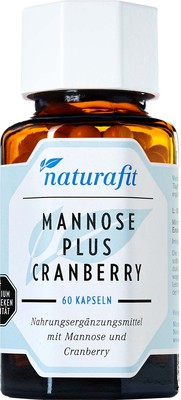 NaturaFit GmbH NATURAFIT Mannose plus Cranberry Kapseln 43.1 g 13058490