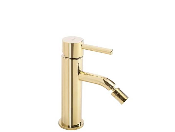Rea Bidetkraan Lungo Goud Eengreepsmengkraan in Messing voor WC Toilet Badkamer (Goud)