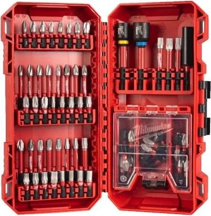 Milwaukee Set Zwirnbits 70-tlg. SHW (Neu) (Bit-Halter) (4932492007)