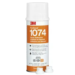 3M Fastbond Schaum und Textil Dispersion Sprühklebstoff 1074, niedriger VOC-Gehalt < 6 %, neutral, 232 g