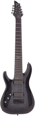 Schecter Hellraiser Hybrid C-8 LH TBB Trans Black Burst