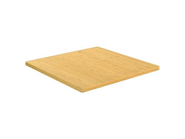 KLGBNCVE Bambus Tischplatte 90x90x2,5 cm Massives Holz, Abgerundete Kanten, Lackierte Oberfläche, Für Couchtisch, Beistelltisch, Bartisch