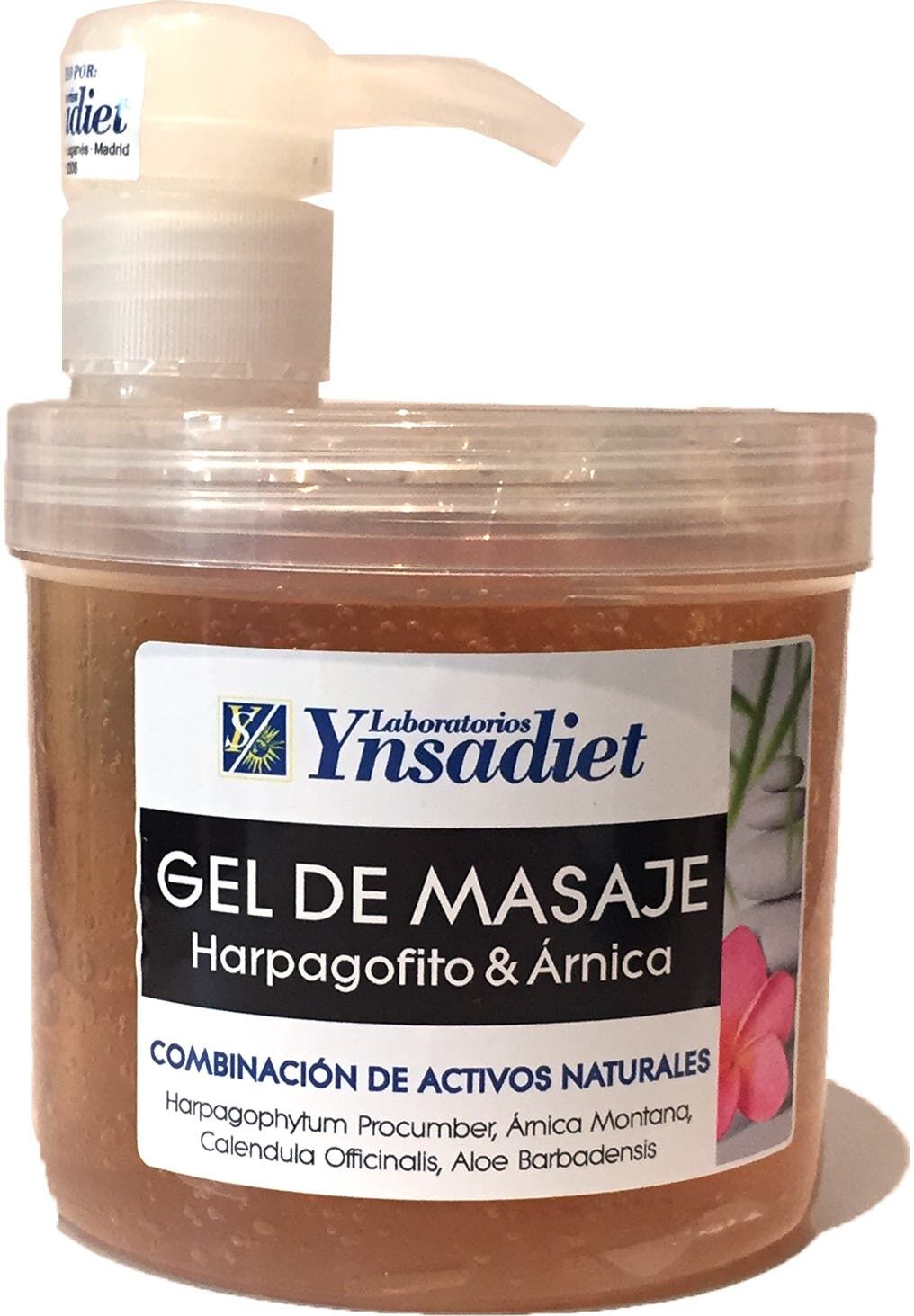 Ynsadiet Gel de Masaje Harpagofito & Árnica 500 ml
