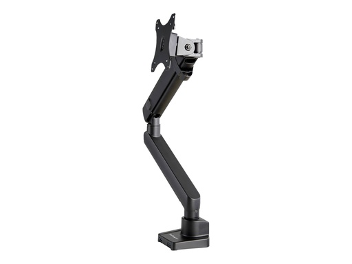 StarTech.com Monitorarm - pass through USB 3.0 Ports- VESA 75x75 100x100 - Befestigungskit (Gelenkarm, Spannbefestigung für Tisch, Kabeldurchführungsklemme) (ARMSLIM2USB3)