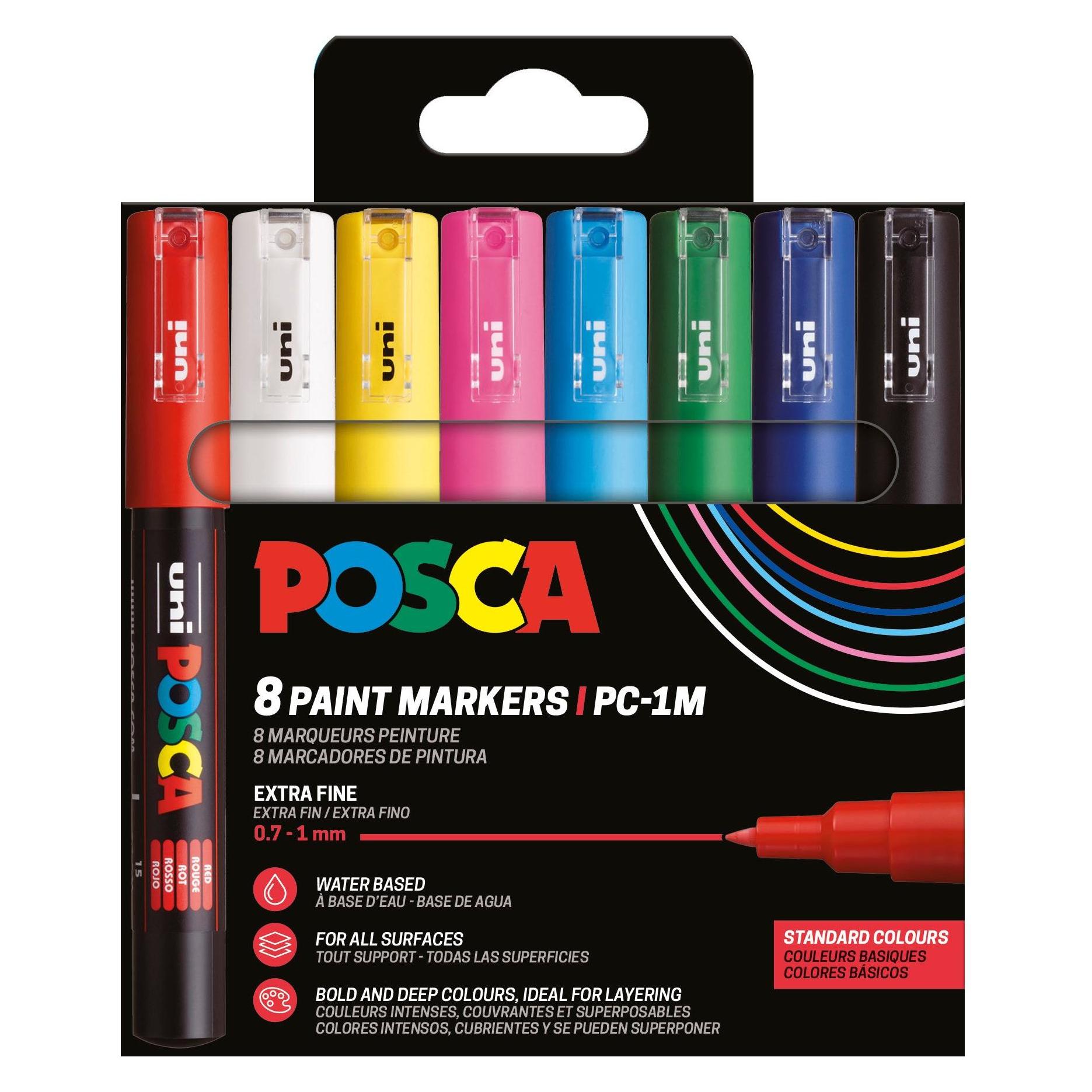 Posca Marker UNI PC-1MC 8er Set (8x) (186758)