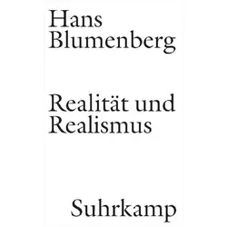 Realität und Realismus, Fachbücher von Hans Blumenberg