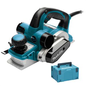 Makita Hobel KP0810CJ Falzhobel, 1050 W, Spandicke 0 - 4,0mm, Falz 25 x 82mm