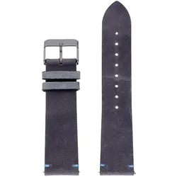 Watx & Colors WATX&COLORS WATCHES Mod. WXCO1717 (20 mm, Edelstahl, Leder), Uhrenarmband, Grau