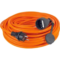 as-Schwabe Verlängerungskabel Baustellen, 5 m, orange