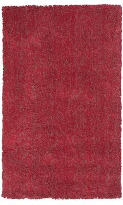 Domani Euphoria Cozy Red Heather Hand-woven Rug