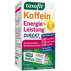 TAXOFIT Koffein B12 Energie Direkt Granulat