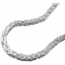 Gallay Kette 3x3mm Königskette vierkant glänzend Silber 925 45cm