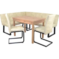 möbel direkt online 4tlg. Eckbankgruppe Schenkelmaß 190x150 cm