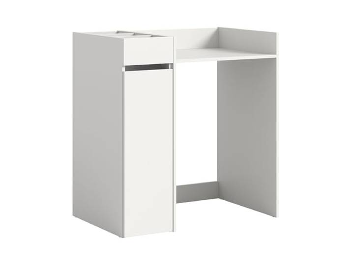 möbelando Waschmaschinenumbauschrank >Free< in Weiß - 95x101x60cm (BxHxT)