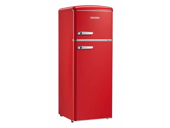 Severin RKG8930 red Kühlschrank mit Gefrierfach freistehend – rot