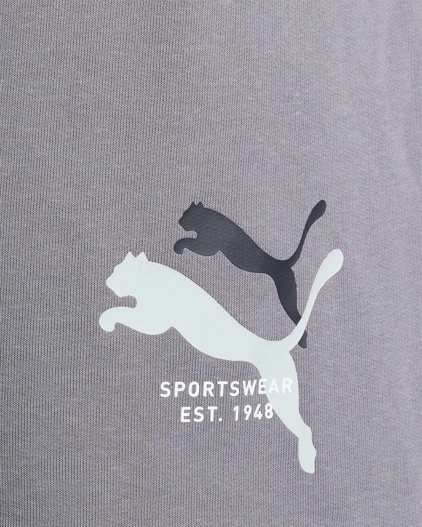 Puma Logo Lab Summer M - Pantaloncini - Uomo - Grigio XS