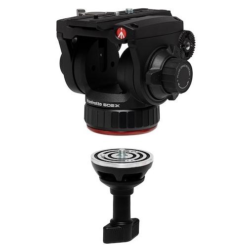 Manfrotto 75mm Half Ball Short (Stativadapter) (520BALLSHX)